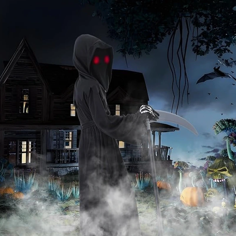Halloween Cosplay Wedstrijd Grim Reaper-kostuum voor kinderen